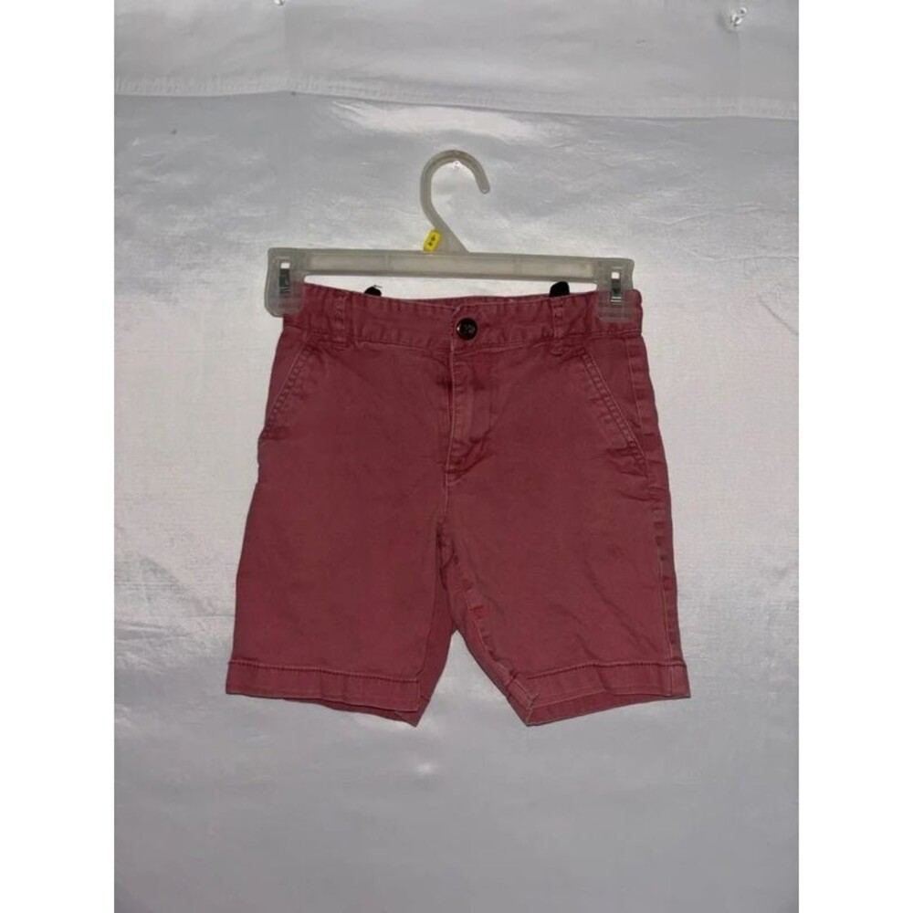 Old Navy Gooseberry Red Straight Fit Kids Shorts Size S